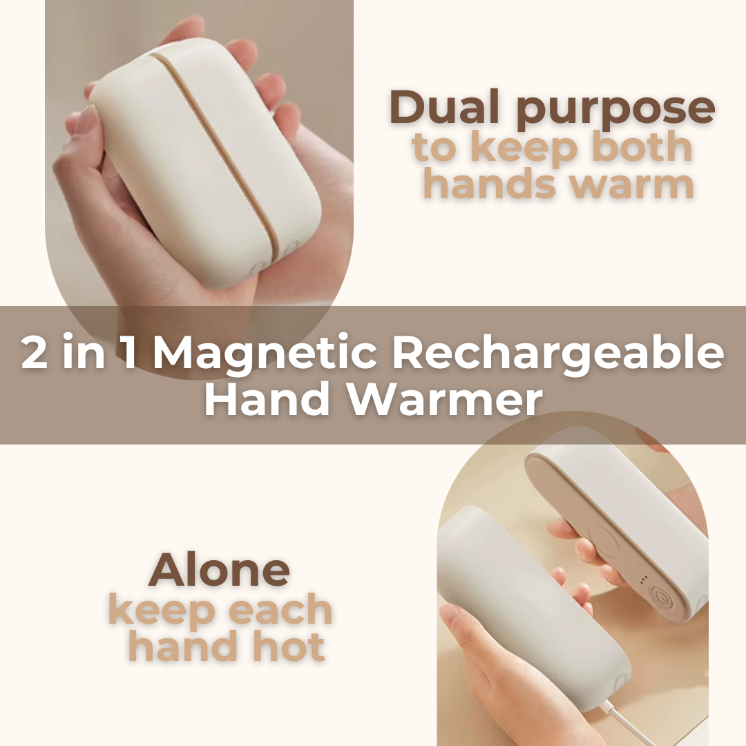 2 in 1 Magnetic Mini Electric Hand Warmer