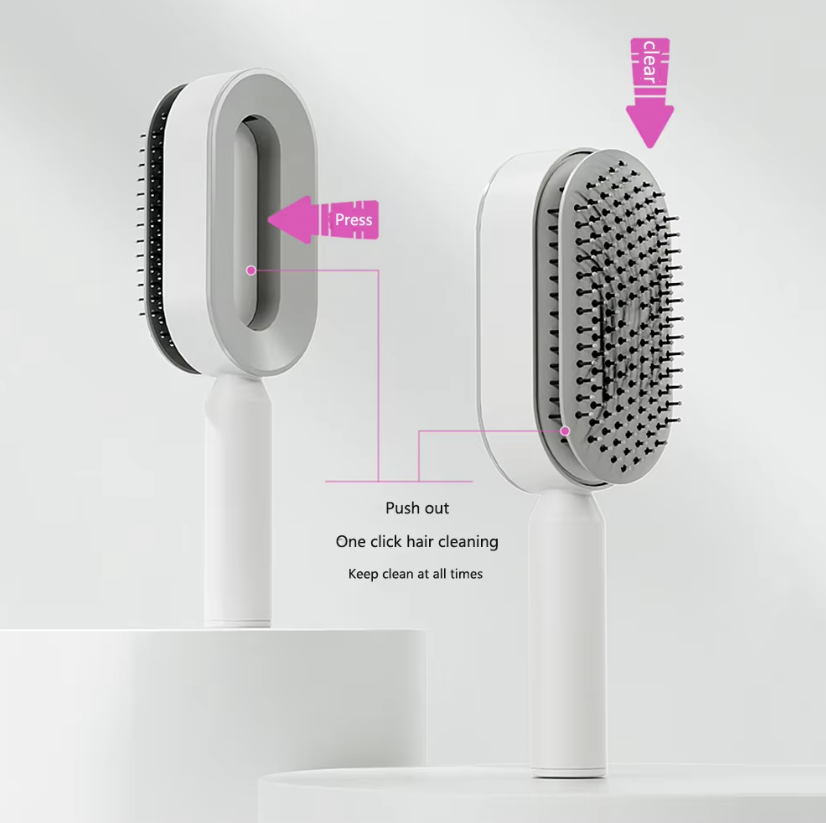 Oui Lovely Self-Cleaning Hair Brush