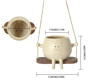 Swing Face Planter Pot