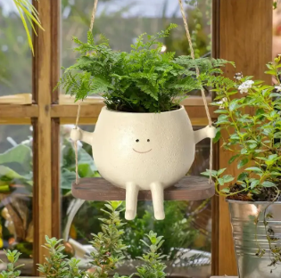 Swing Face Planter Pot