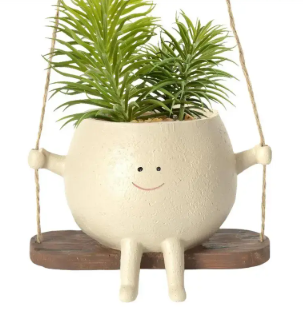 Swing Face Planter Pot